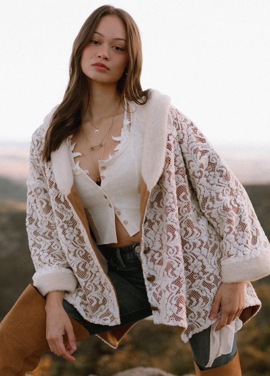 Quinara Jacket in Ecru