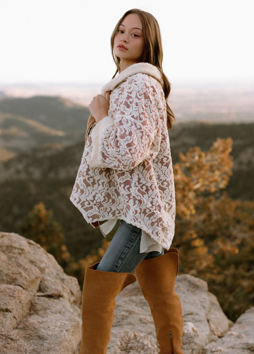 Quinara Jacket in Ecru