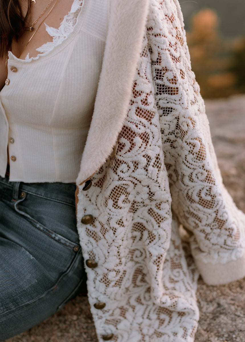 Quinara Jacket in Ecru