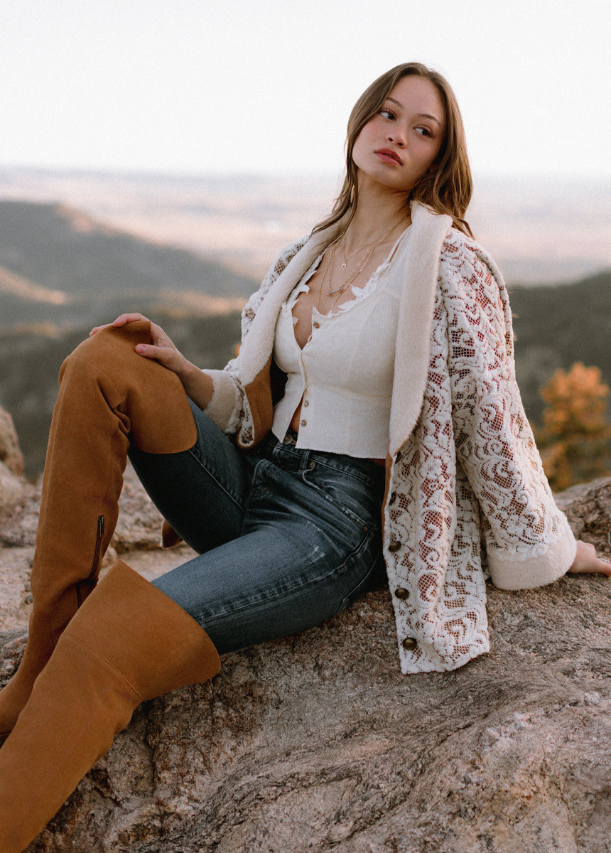 Quinara Jacket in Ecru