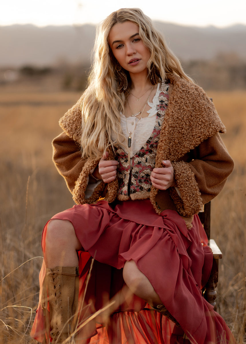 Quinn Jacket in Camel