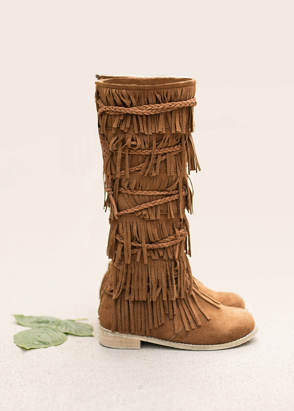 Riley Boot in Nutmeg - Joyfolie