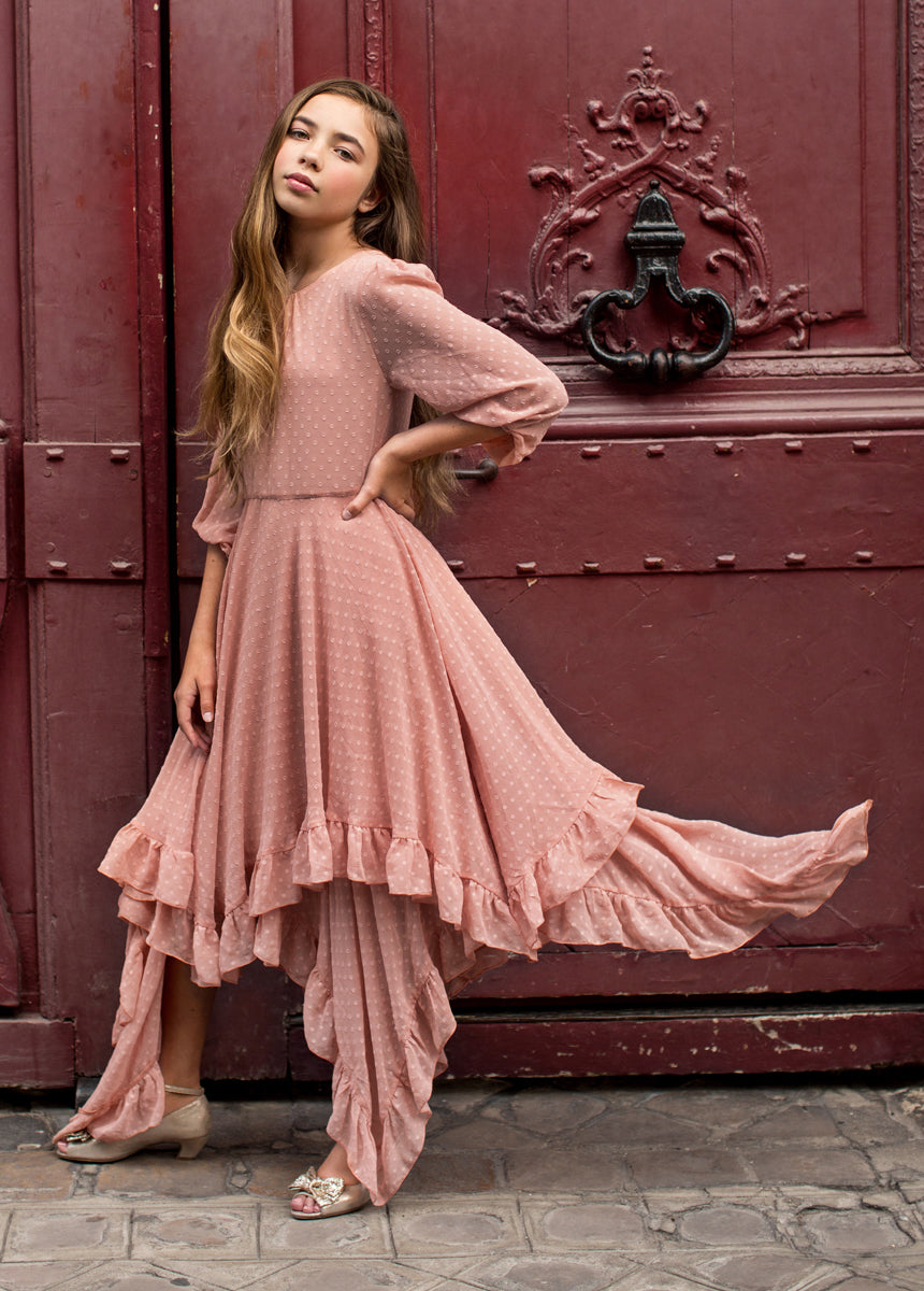 Raelynne Dress in Mauve