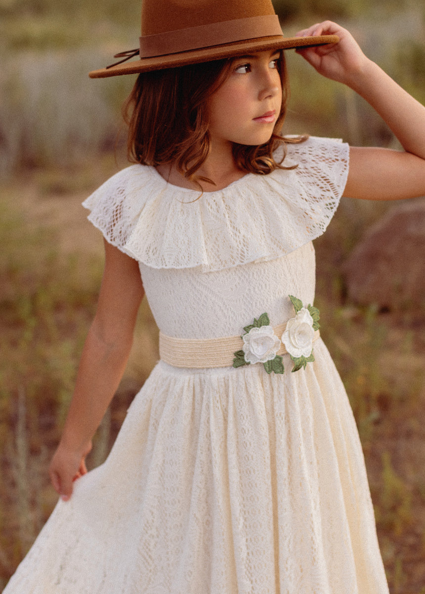 Ravvy Dress in Cream