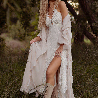 Ravyn Dress in Cream