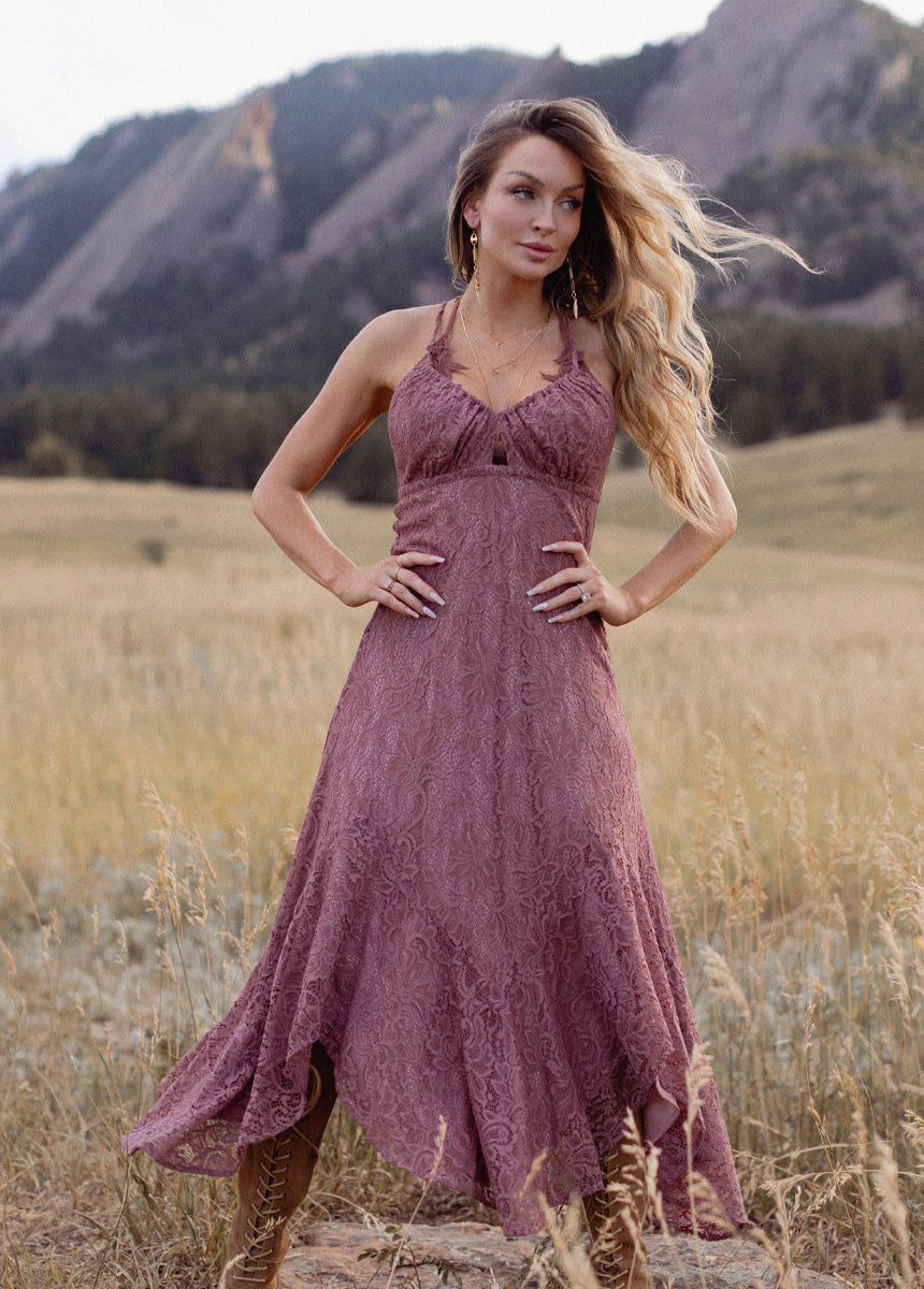 Ravyn Dress in Orchid - Joyfolie Ravyn Dress in Orchid - Joyfolie