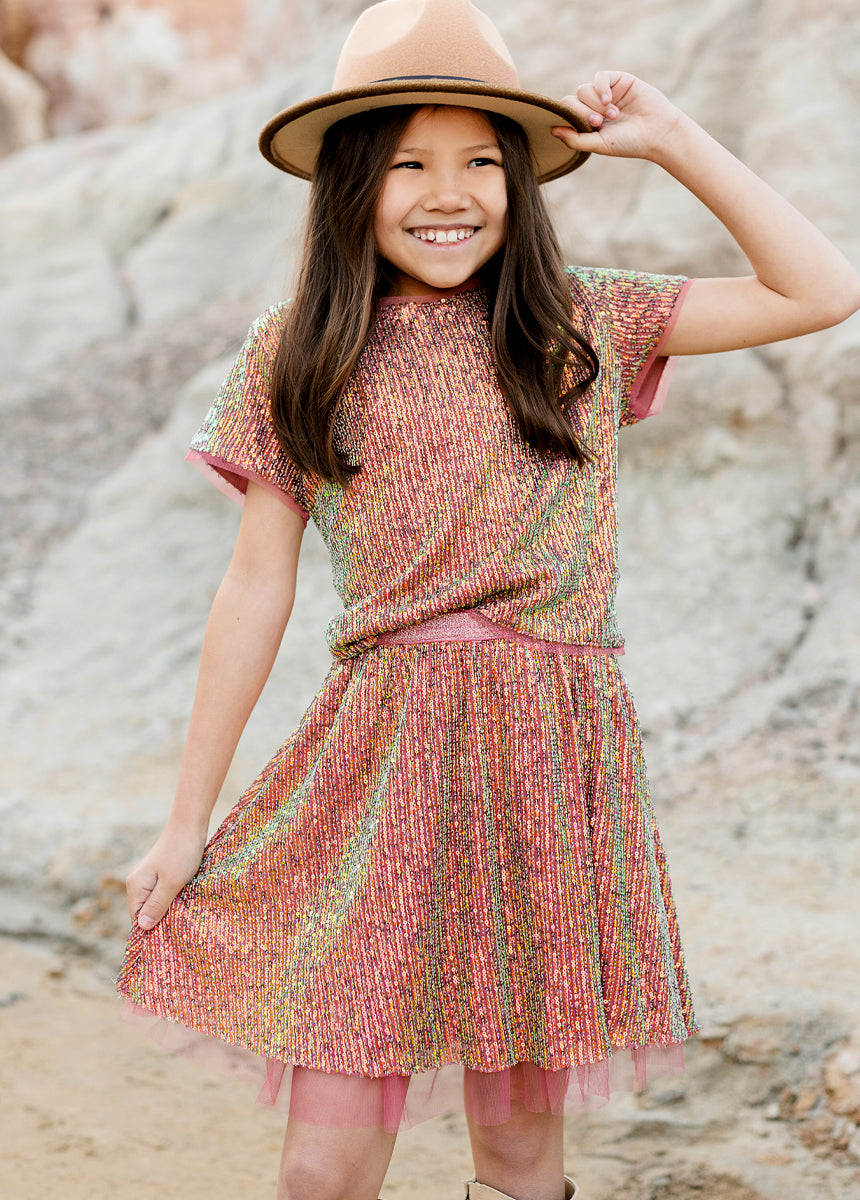 Izzy Top in Wild Rose