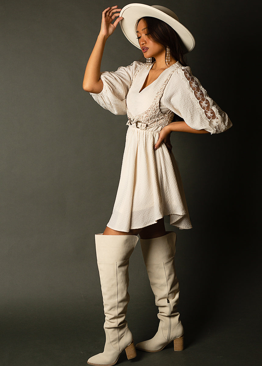 Sarai Dress in Cream