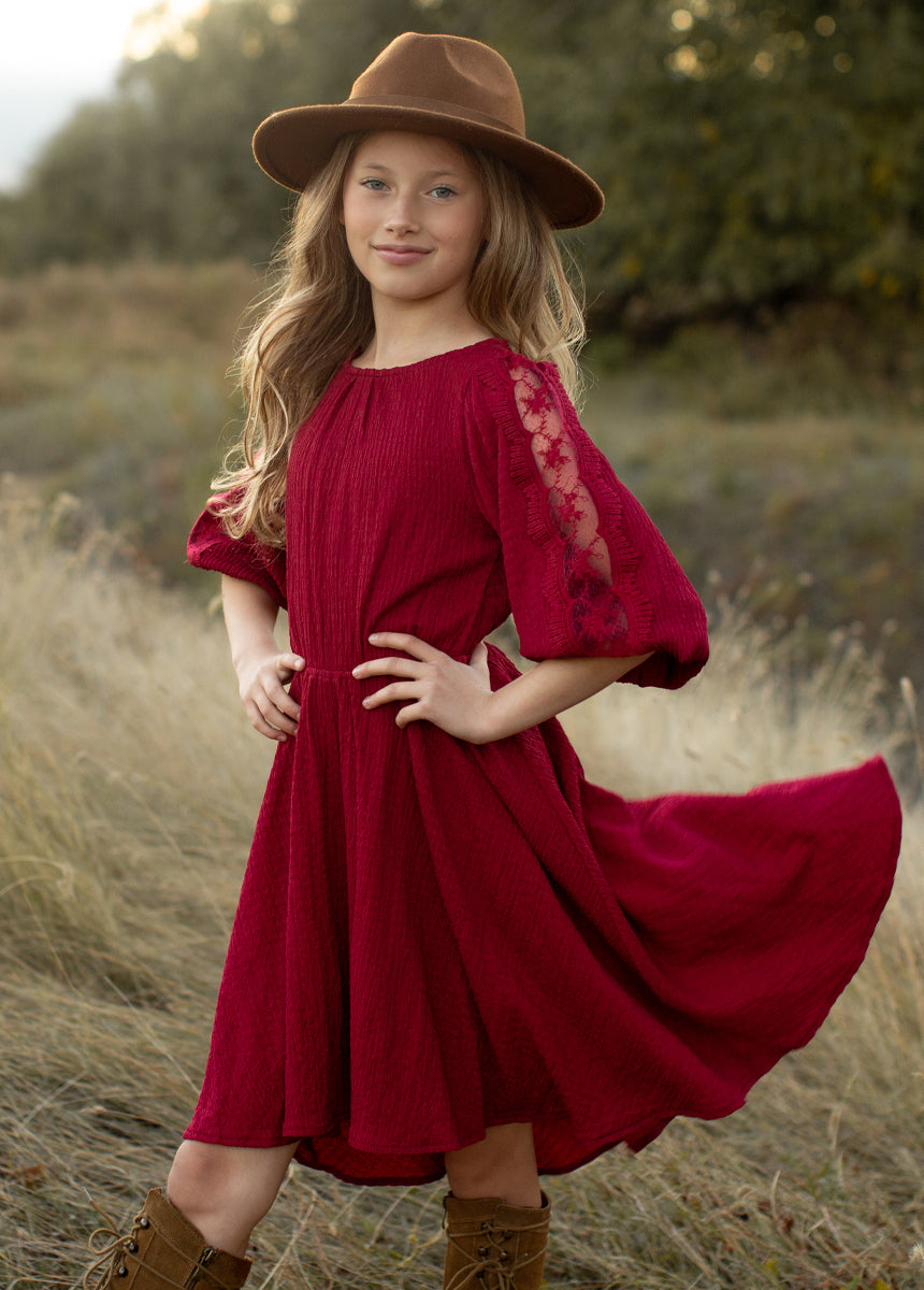 Sariyah Dress in Rosebud