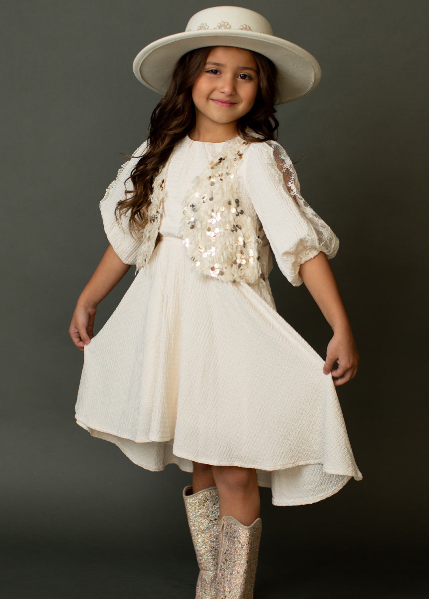Sariyah Dress in Cream