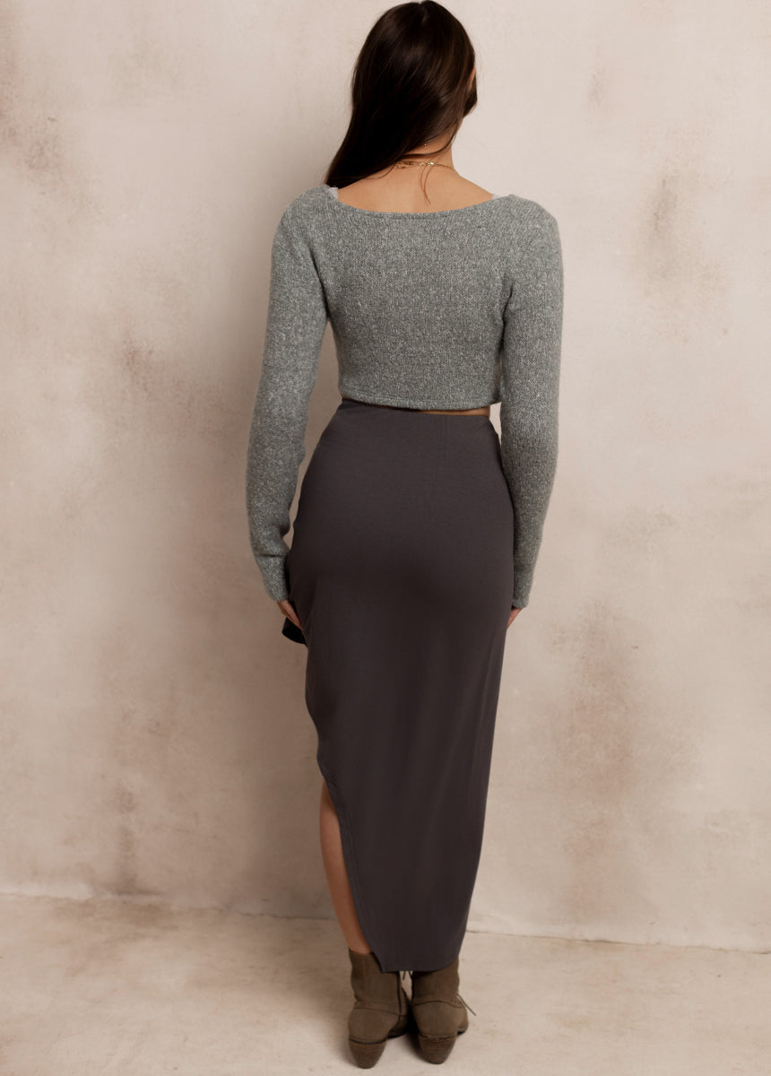 Scottie Skirt in Slate