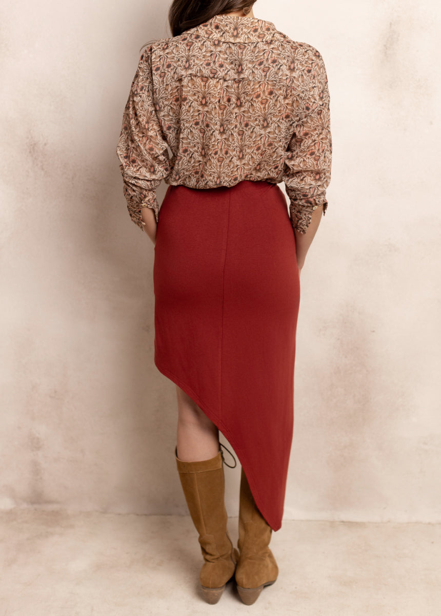Scottie Skirt in Rust