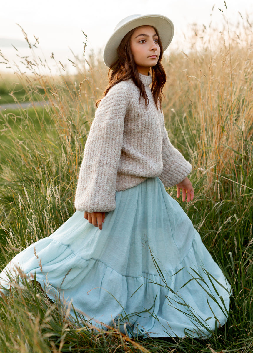 Mackenzie Sweater in Heather Oat