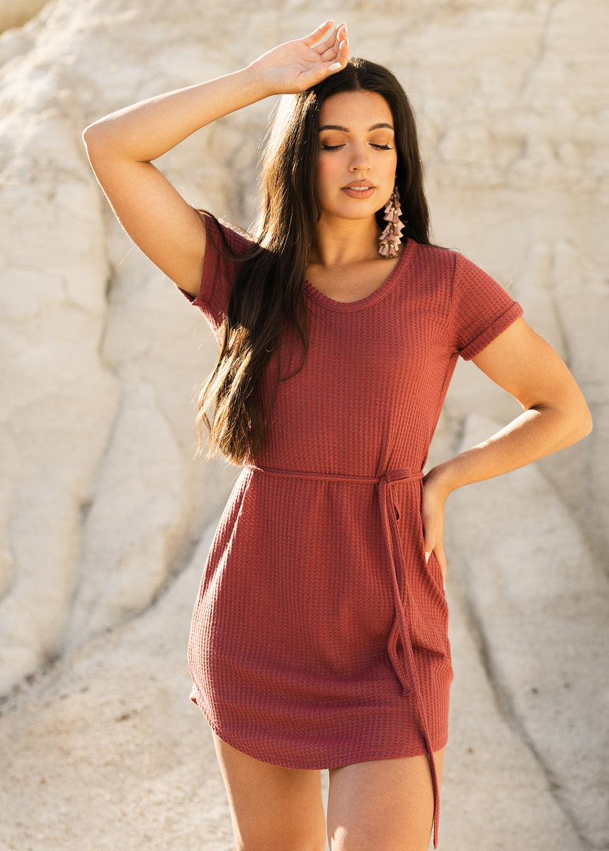 Caitlyn Dress in Mesa Rose