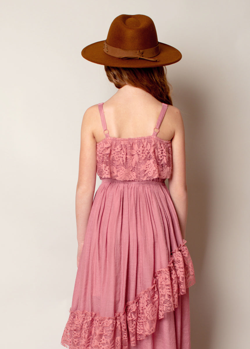 Siti Dress in Dusty Rose