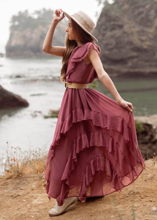 Sylviane Dress in Rosette - Joyfolie