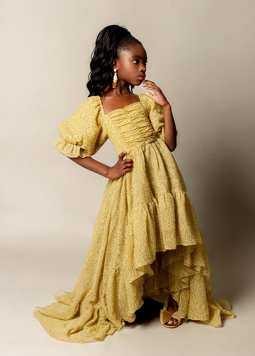 Shwaney Impact Dress in Citron Joyfolie