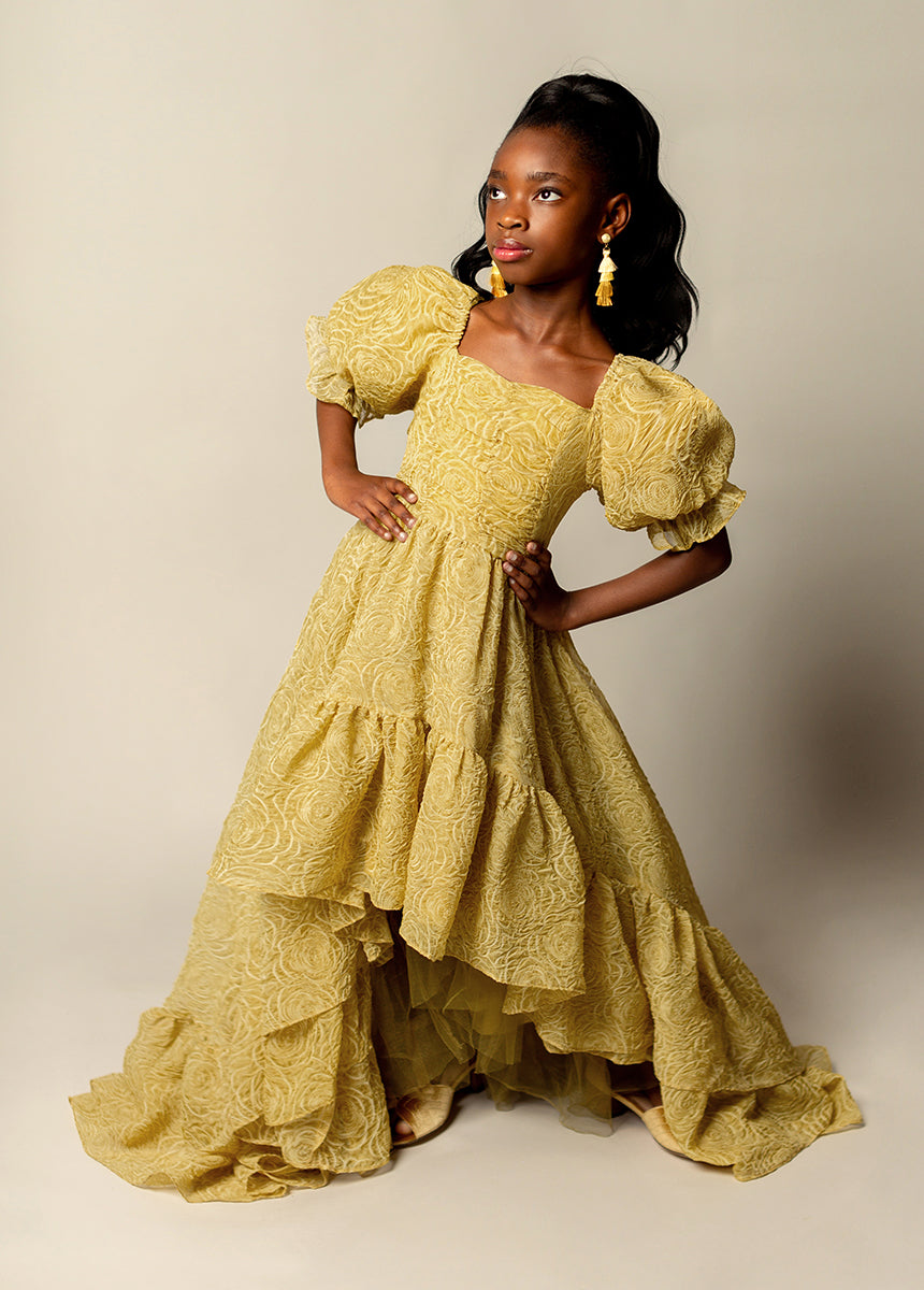 Shwaney Impact Dress in Citron Joyfolie