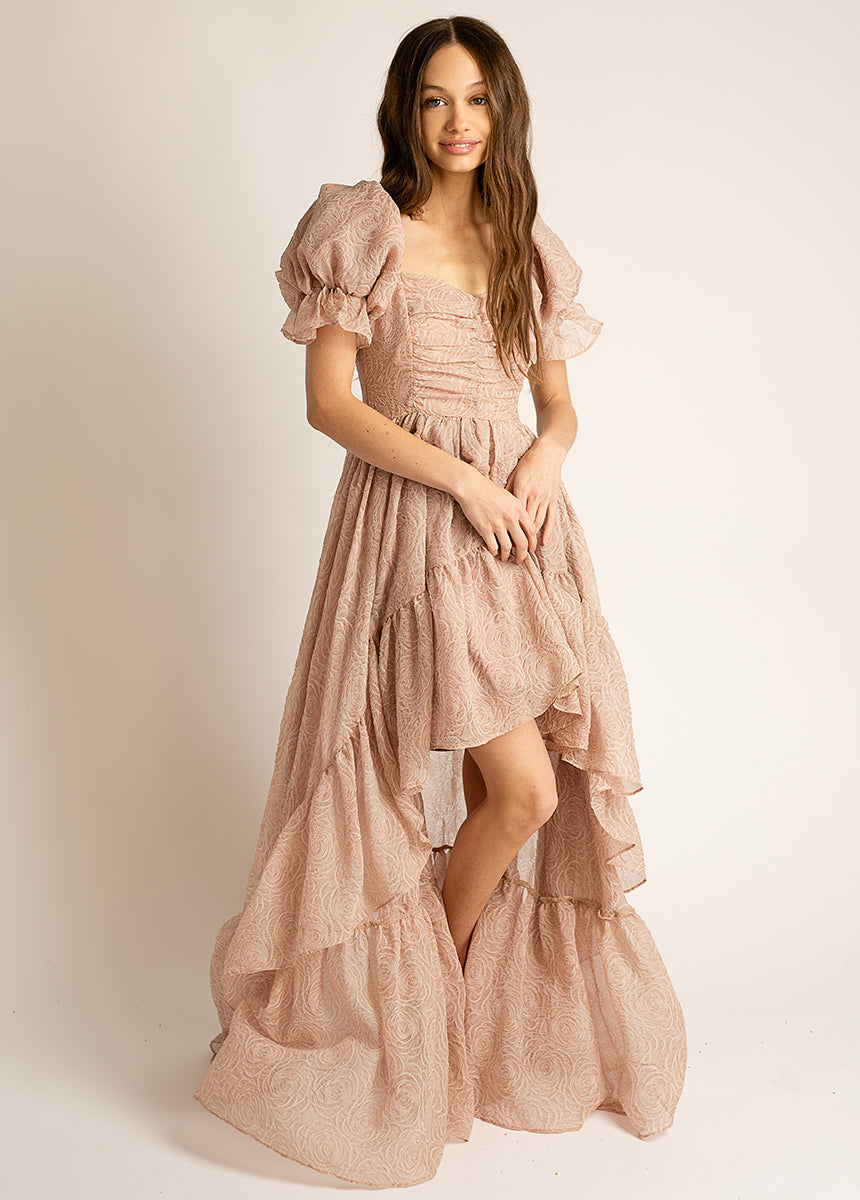 Swan Impact Dress in Dusty Lilac Joyfolie