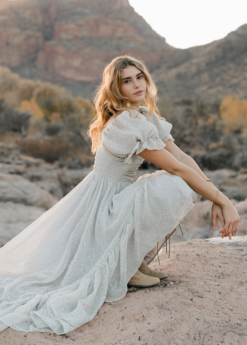 Joyfolie Women's Swan Impact Maxi Boho Dress in Smoke, Extra Extra Large Joyfolie Women's Swan Impact Maxi Boho Dress in Smoke, Extra Extra Large