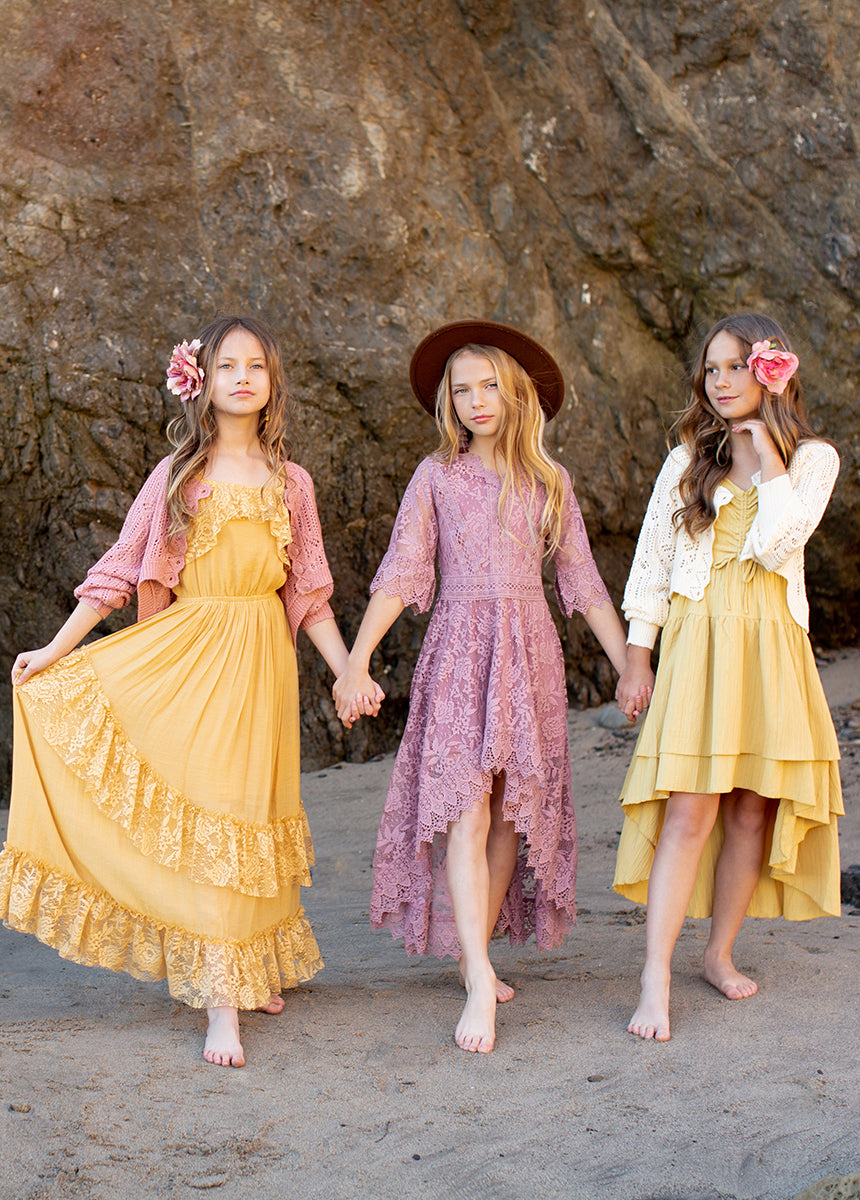 Tara Dress in Snapdragon