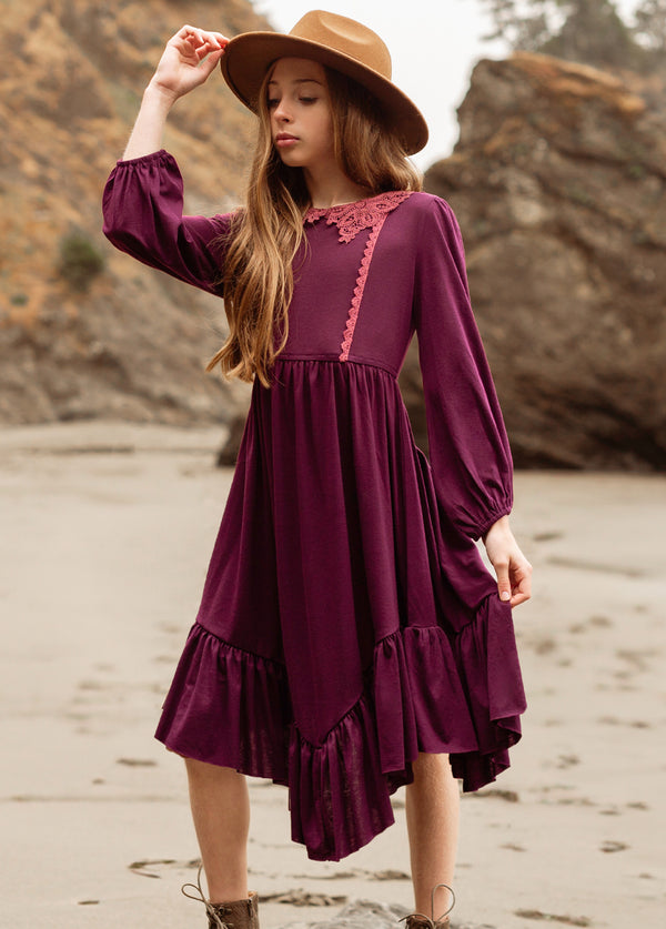 【8y】soor ploom shift dress SUGAR PLUM 8y】soor ploom shift dress SUGAR PLUM 8y】soor ploom shift dress