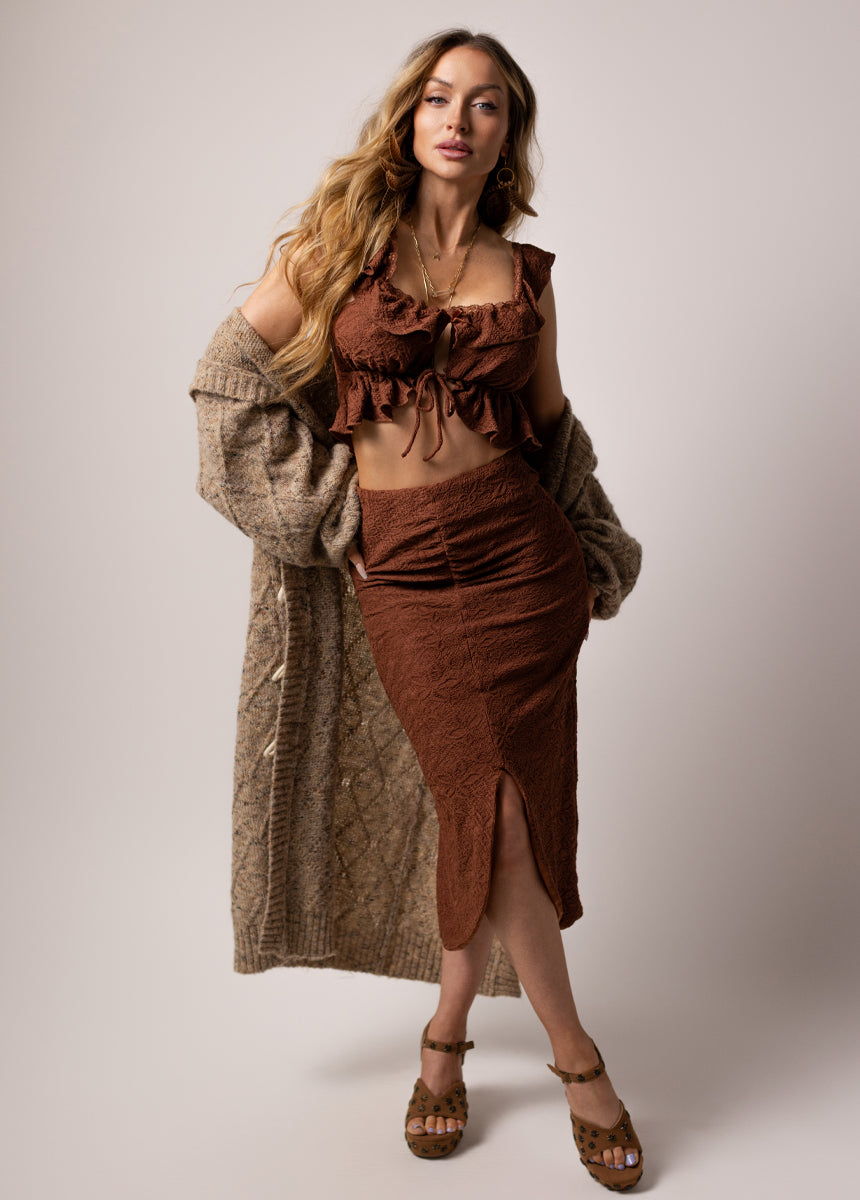 Teeny Top in Cinnamon