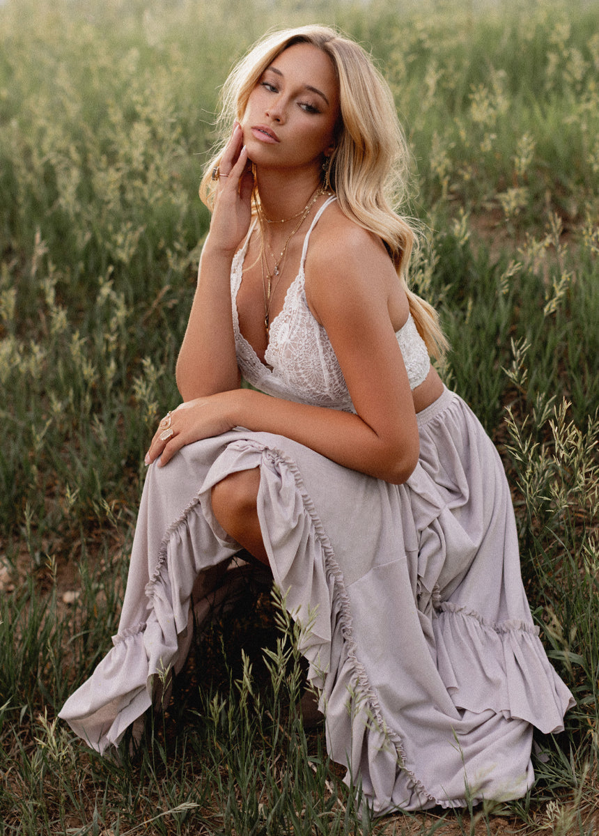 Theresa Skirt in Dove