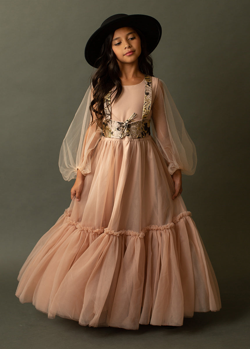 Tianna Dress in Blush