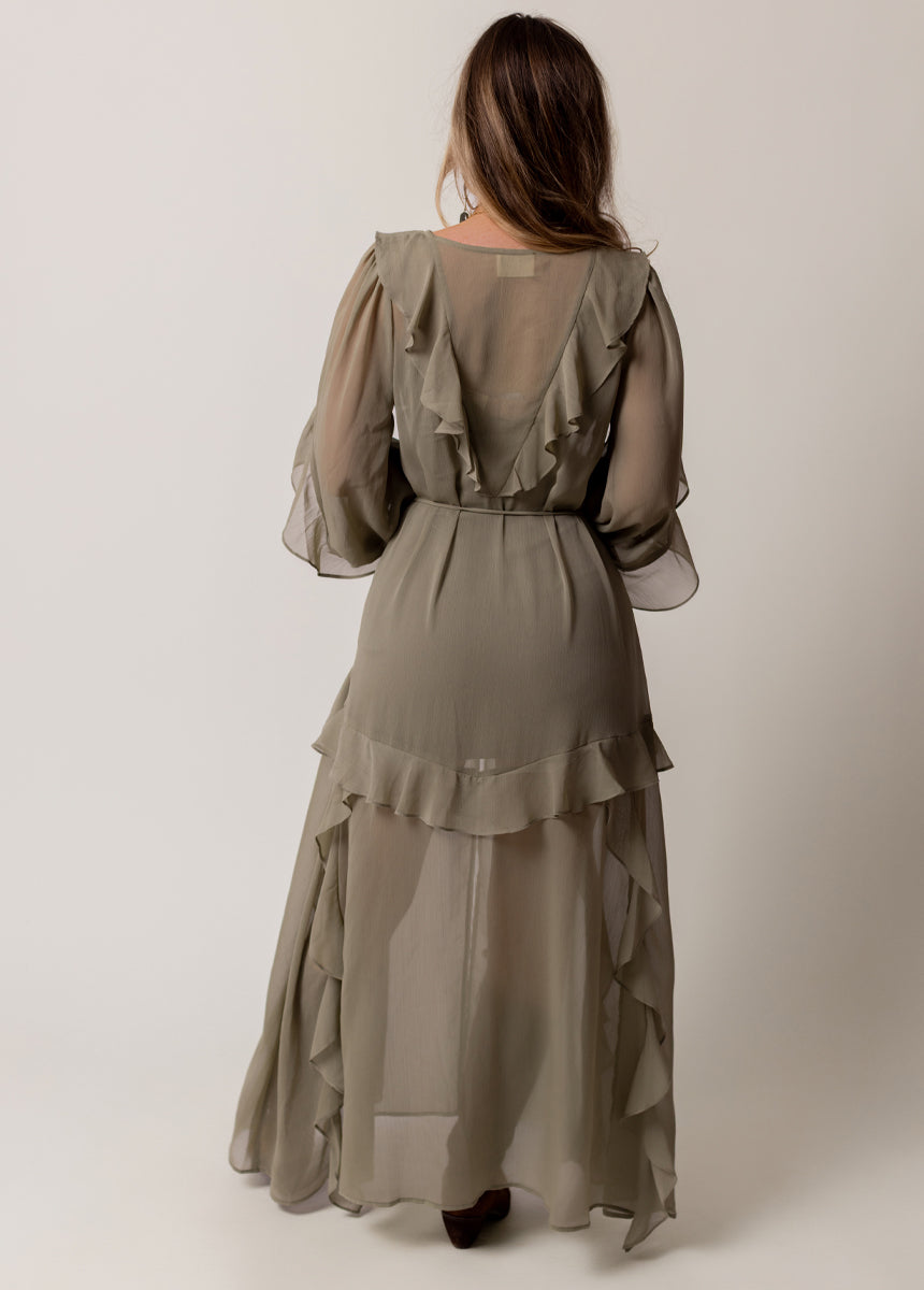 Twyla Dress in Agave