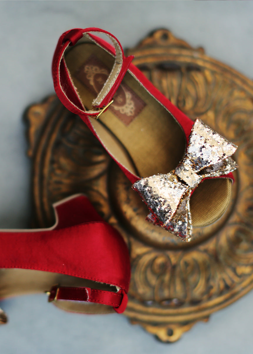 Boutique Little Girl Wedges | Youth Sizes: 1 - 6 | Joyfolie