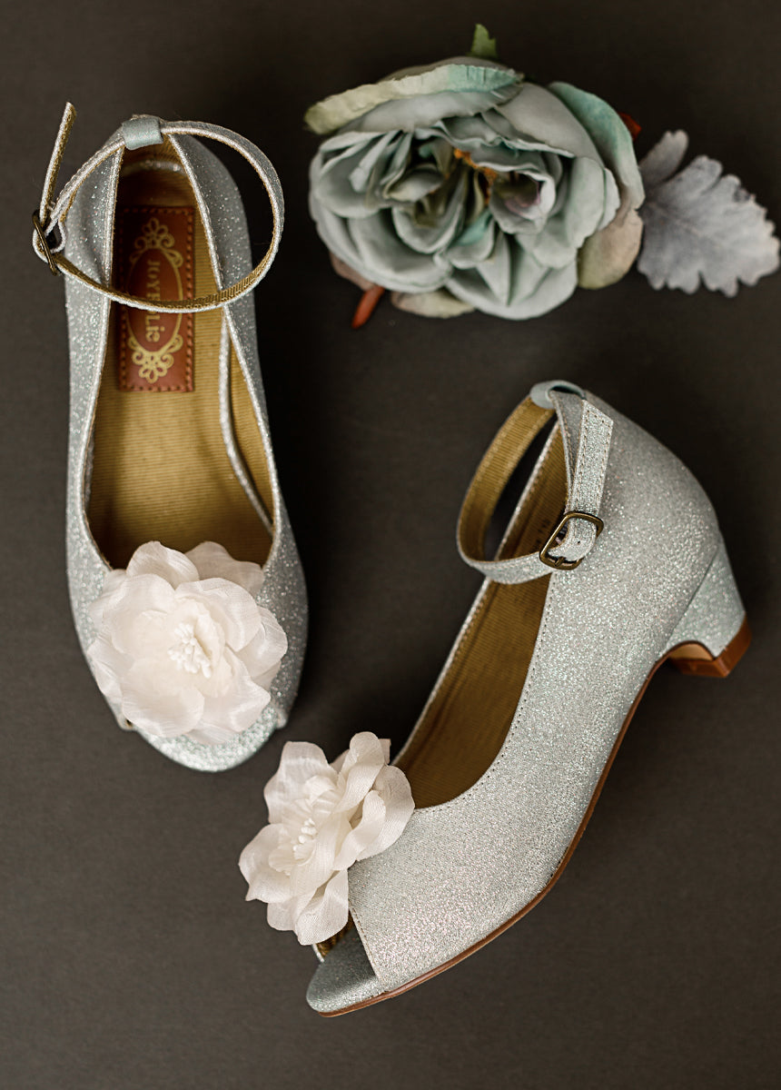 Boutique Little Girl Wedges | Youth Sizes: 1 - 6 | Joyfolie