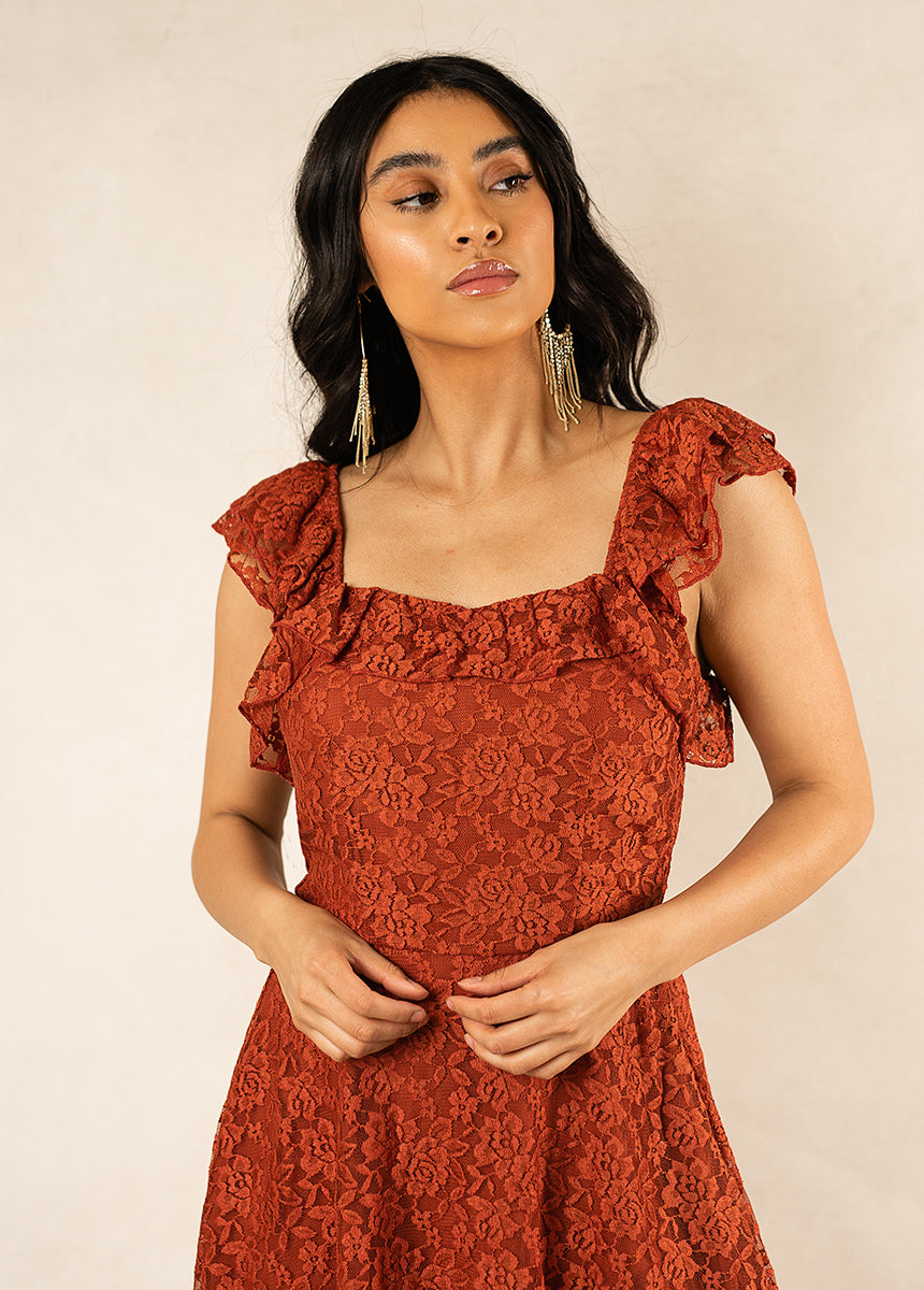 Bette Dress in Rosewood | Bridesmaid | High-Low | Joyfolie Bridal Bette Dress in Rosewood | Bridesmaid | High-Low | Joyfolie Bridal