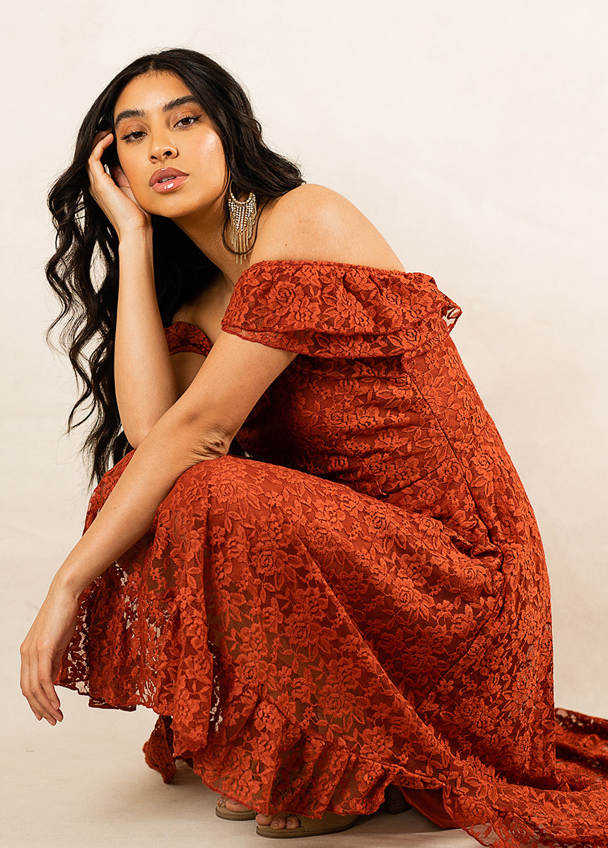 Bette Dress in Rosewood | Bridesmaid | High-Low | Joyfolie Bridal Bette Dress in Rosewood | Bridesmaid | High-Low | Joyfolie Bridal