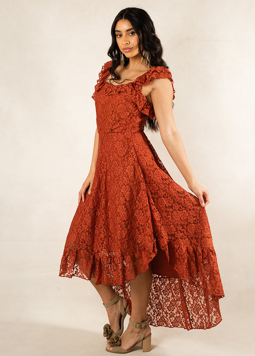 Bette Dress in Rosewood | Bridesmaid | High-Low | Joyfolie Bridal Bette Dress in Rosewood | Bridesmaid | High-Low | Joyfolie Bridal