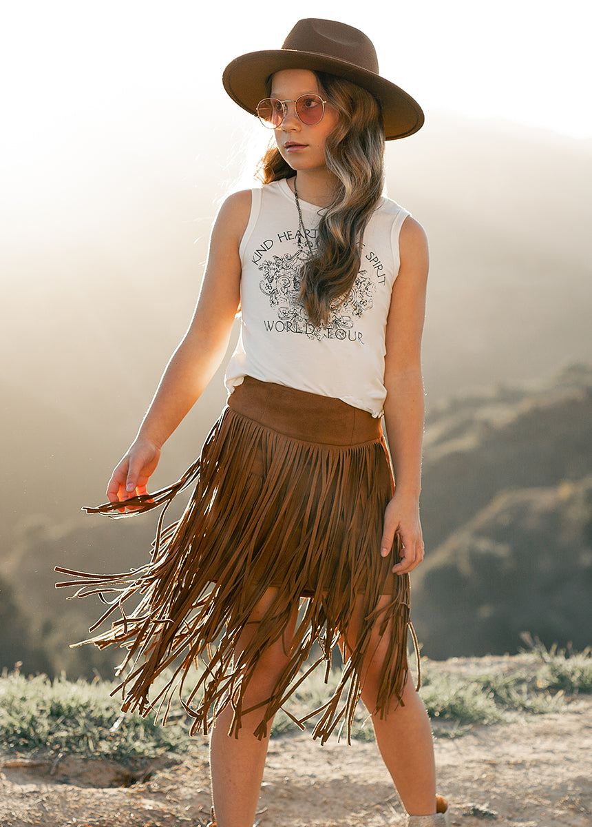 Weylyn Skirt in Pecan