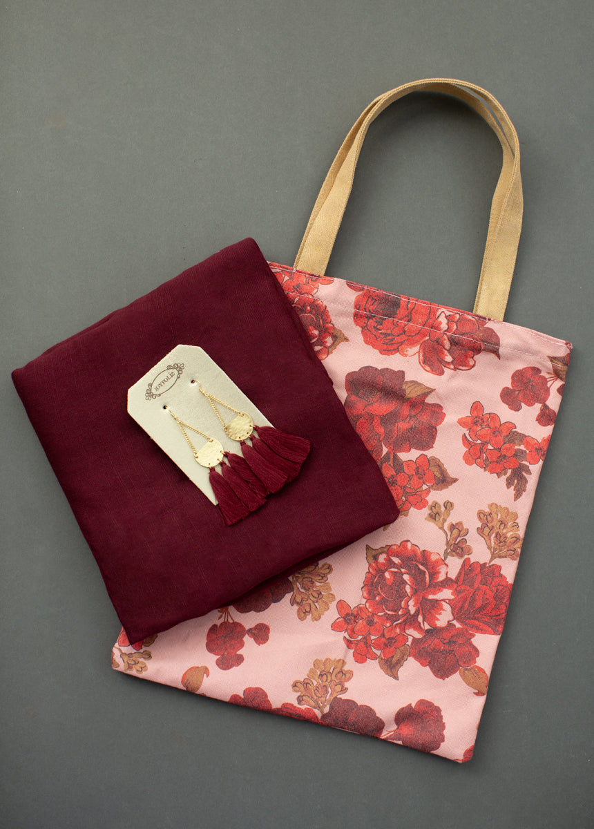 Women's Gift Set in Blush Floral
