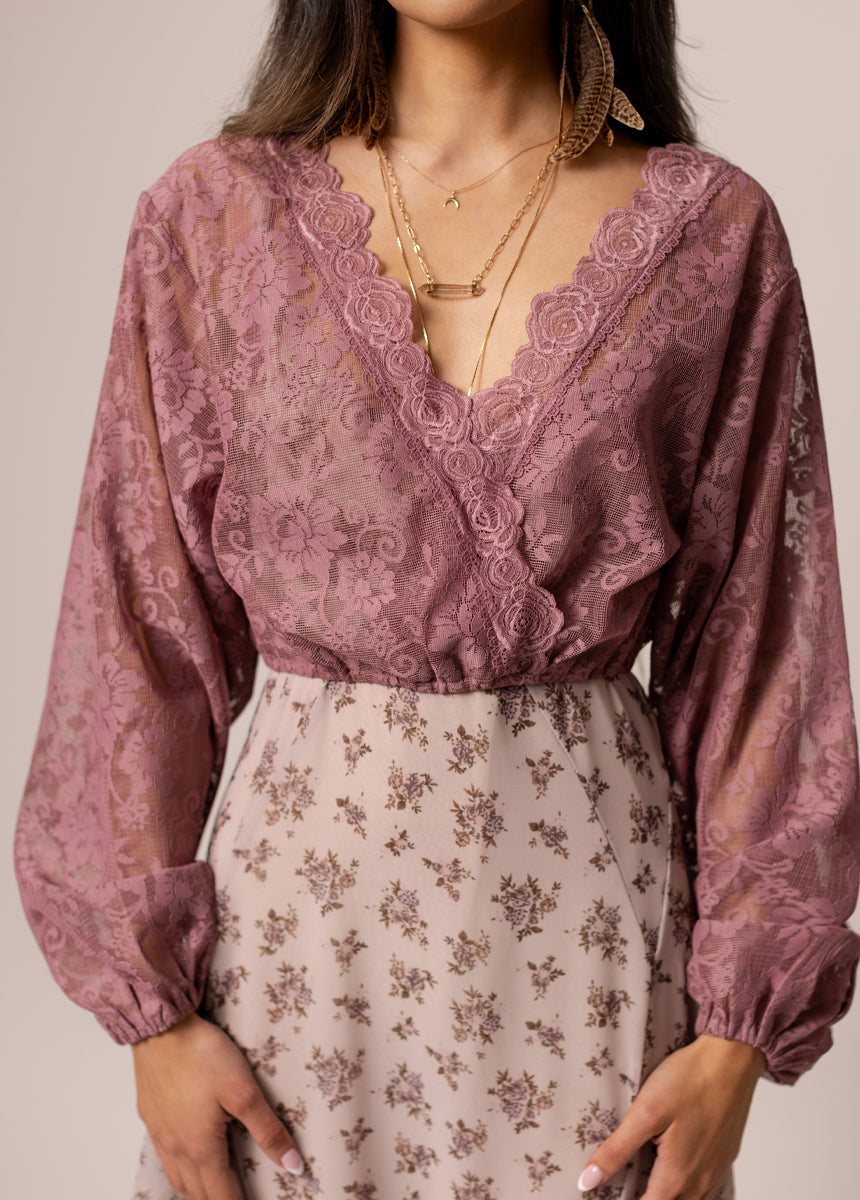 Wren Top in Orchid