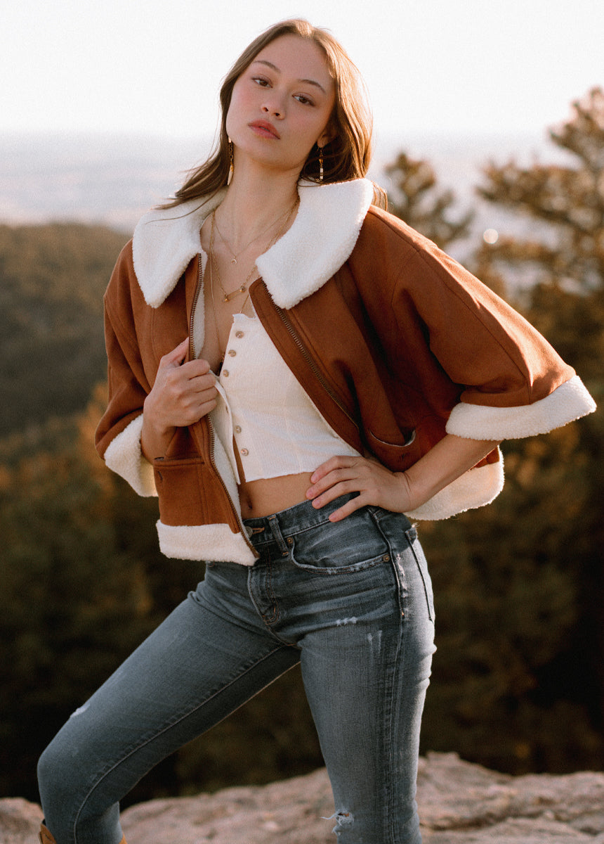 Wynter Jacket in Camel