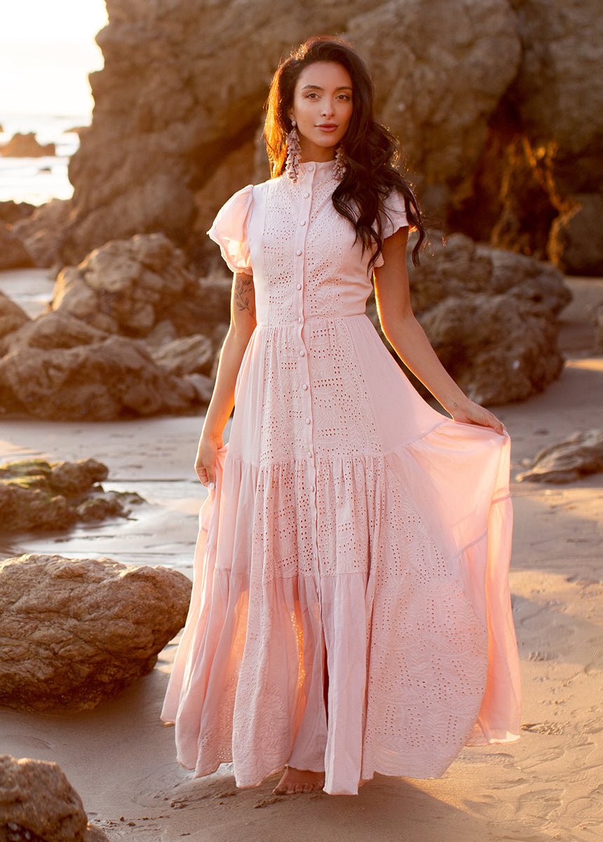 Yani Dress in Blush
