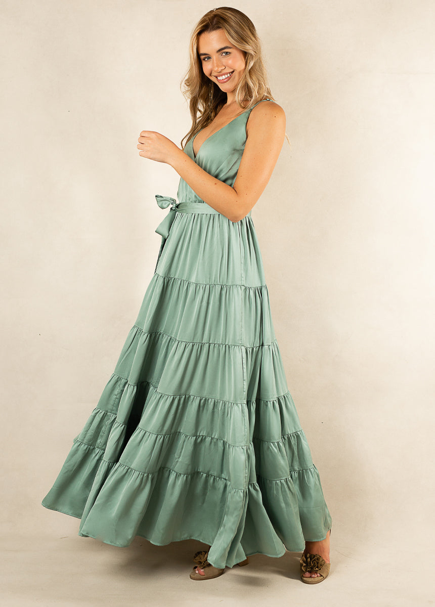 Zayla Dress in Seaglass | Boho Maxi | Joyfolie Zayla Dress in Seaglass | Boho Maxi | Joyfolie
