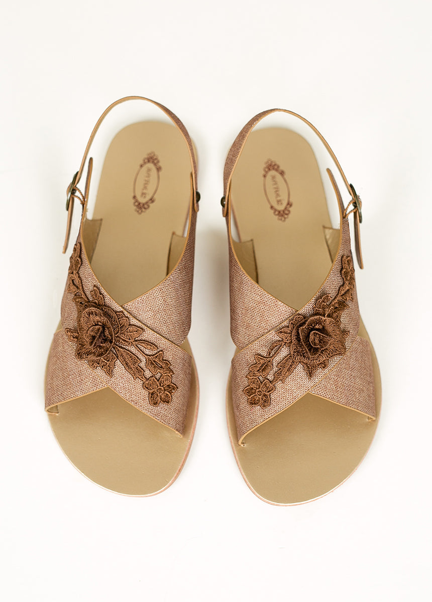 Women's Aria Sandal in Brown