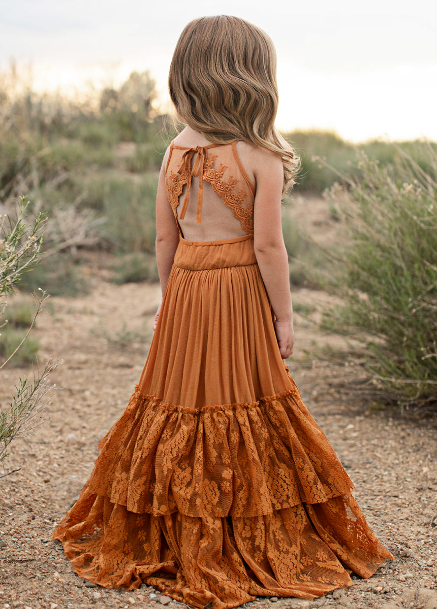 Catrin Dress in Marigold | Best-Selling Maxi Dress
