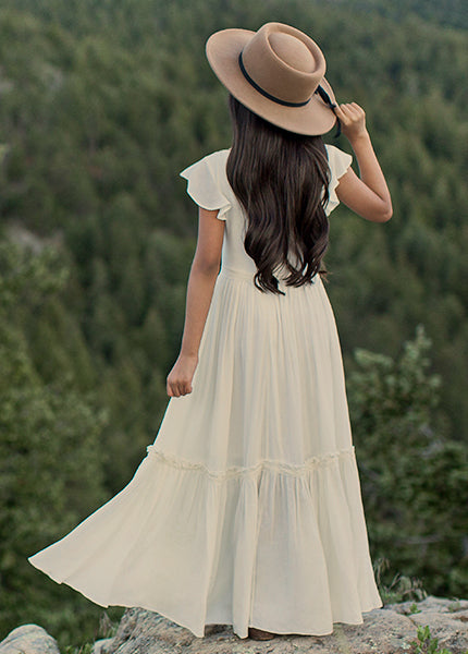 Viola Dress in Cream