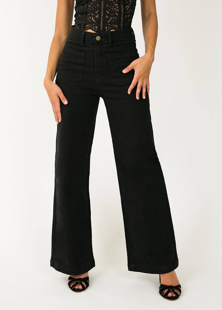 Avina Denim in Black