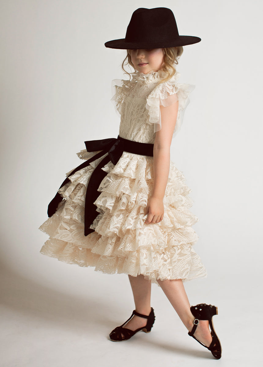 Anouk Petticoat Dress in Vintage Ivory, 2 Anouk Petticoat Dress in Vintage Ivory, 2
