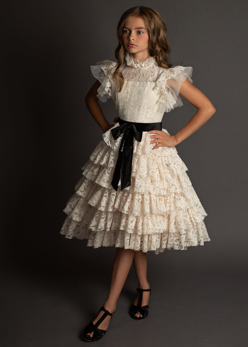 skater dress with petticoat BLUE TURQUOISE PETTICOAT DRESS