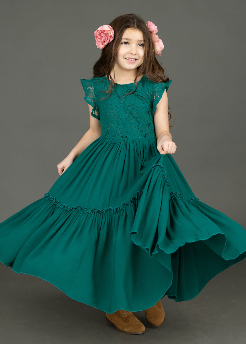 Macy Dress in Teal Macy Dress in Teal