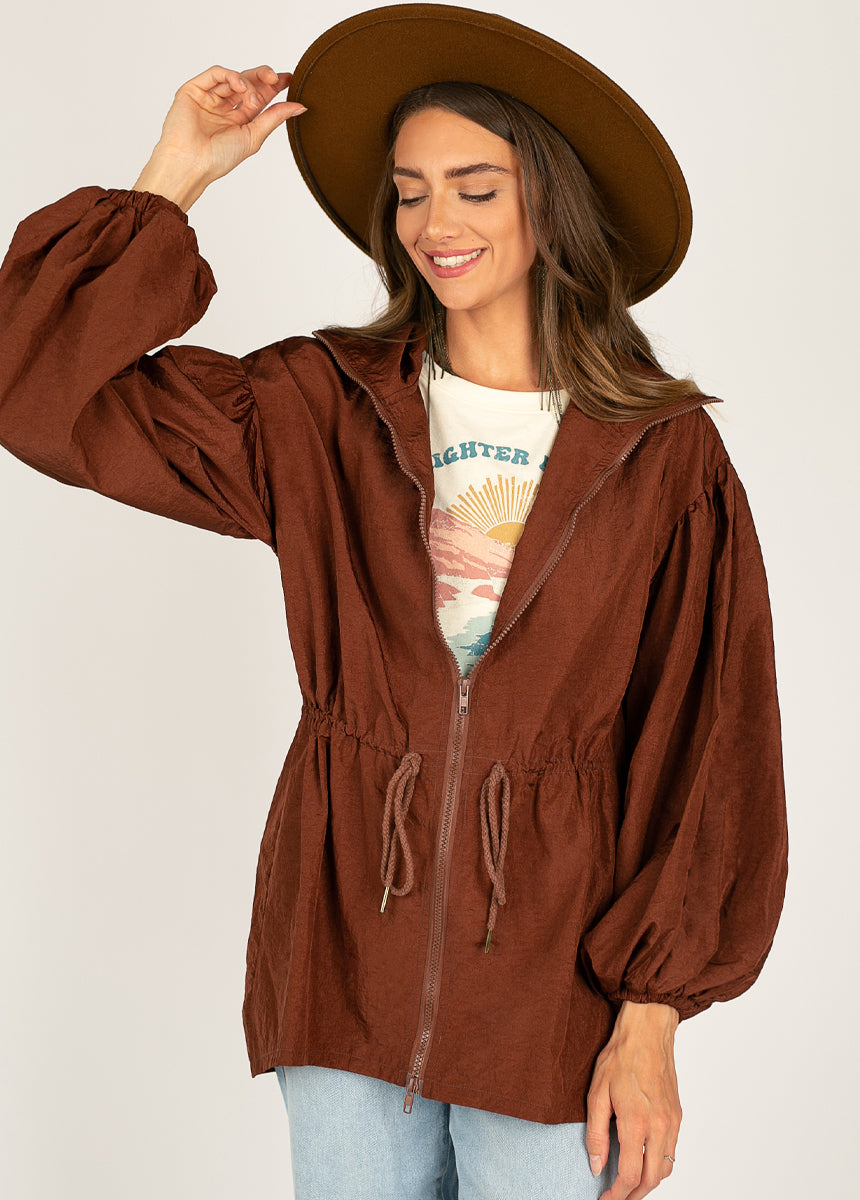 Luca Jacket in Cinnamon