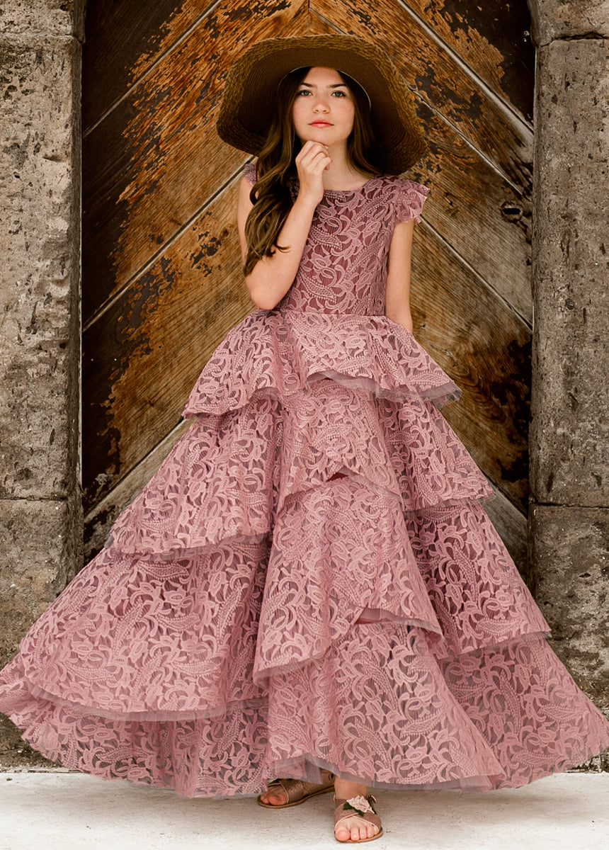 Azalea Dress in Ashe Rose